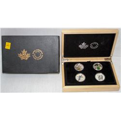 SET OF 4 $15 COINS; NATIONAL HEROES- FIREFIGHTERS