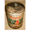 Image 1 : ANTIQUE B A PEERLESS HD MOTOR OIL 5 GALLON PAIL