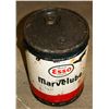 Image 1 : VINTAGE ESSO IMPERIAL MARVELUBE 5 GALLON PAIL