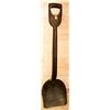 Image 1 : ANTIQUE WOOD D-HANDLED RAILROAD COAL SHOVEL