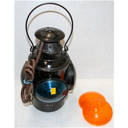 VINTAGE MLP CABOOSE MARKER SIGNAL LAMP W/