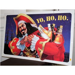 4FT X 2.5FT CAPTAIN MORGANS "YO, HO, HO." METAL