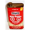 Image 1 : COLLECTIBLE TEXACO WHITE NAPHTE 1QT TIN