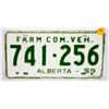 Image 1 : VINTAGE ALBERTA FARM VEHICLE 1959 LICENSE PLATE-