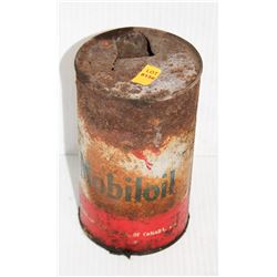 MOBILOIL COLLECTIBLE TIN