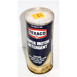 TEXACO COLLECTIBLE SUPER MOTOR DETERGENT TIN