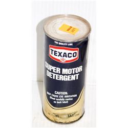 TEXACO COLLECTIBLE SUPER MOTOR DETERGENT TIN