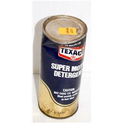 TEXACO COLLECTIBLE SUPER MOTOR DETERGENT TIN