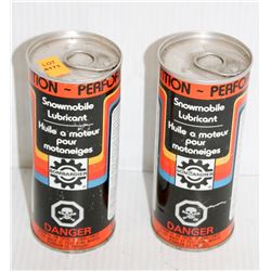 LOT OF 2 BOMBARDIER COLLECTIBLE SNOWMOBILE