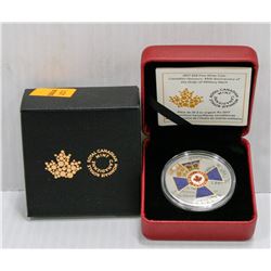 2017 $20 FINE SILVER COIN; CANADIAN HONOURS- 45TH