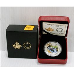 2014 $20 FINE SILVER COIN; RIVER RAPIDS