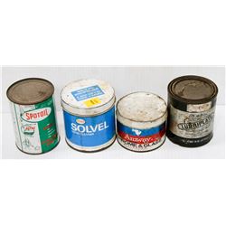 LOT OF 4 ASSORTED SHOP COLLECTIBLES; ESSO HAND