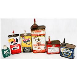 LOT OF ASSORTED COLLECTIBLE LUBRICANTS; LOCK EASE/