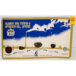 HUDSON BAY MINING & SMELTING CO SPECIMEN SAMPLE