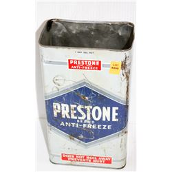 PRESTONE COLLECTIBLE ANTI FREEZE TIN