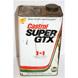 CASTROL COLLECTIBLE SUPER GTX OIL TIN