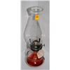 Image 1 : ANTIQUE CLEAR GLASS OIL LAMP