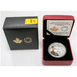 2019 $20 FINE SILVER COIN; 125TH ANNIVERSARY OF