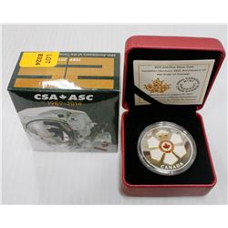 2017 $20 FINE SILVER COIN; CANADIAN HONOURS- 50TH