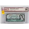 Image 1 : 1954 CNDN DEVILS FACE $1 BILL. GRATED VERY FINE