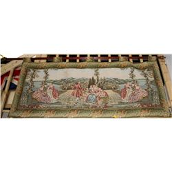 36" L X 83" W ORIGINAL ITALIAN MADE TAPESTRY