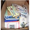 Image 1 : LARGE BOX OF ASSORTED WORLDWIDE OPENED STAMPS
