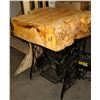 Image 1 : ONE OF A KIND SINGER SEWING MACHINE TABLE W/ OMU
