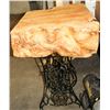 Image 2 : ONE OF A KIND SINGER SEWING MACHINE TABLE W/ OMU