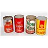 Image 1 : LOT OF 4 ASSORTED COLLECTIBLE AUTOMOTIVE FLUIDS;