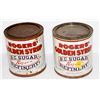 Image 1 : LOT OF 2 COLLECTIBLE ROGERS SYRUP TINS