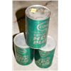 Image 1 : LOT OF 3 VINTAGE CANS OF ESSOLUBE HDX PLUS MOTOR