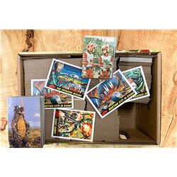 BOX OF 300+ ASSORTED COLLECTORS CARDS; MARS ATTACKS, JAPANESE MONSTER MOVIES + MORE!
