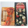 Image 1 : LOT OF BUDWEISER AD POSTERS 20" X 28" AND 18" X