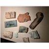 Image 2 : Assortment of Semi precious cut rocks