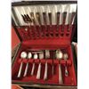 Image 2 : 48 piece Silver Plate Flatware. Cat A