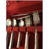 Image 3 : 48 piece Silver Plate Flatware. Cat A