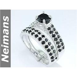 Certified 32.00 ct Blue & White Sapphire Bracelet 14kt