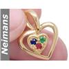 Image 1 : Estate 1.25 ct Fire Opal & Diamond Ring 14kt Gold USGL