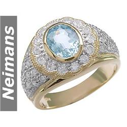 Certified 6.00 ct Green Amethyst & Diamond Pendant 14kt