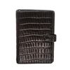 Image 1 : Giorgio Armani Brown Leather Embossed Agenda Notebook