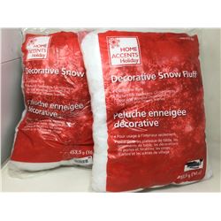 Decorative Snow Fluff (2 x 16oz)