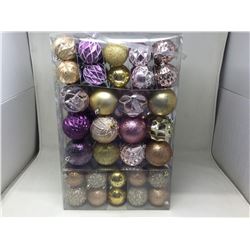 80 Piece Shatter Resistant Ornaments