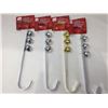 Image 1 : Wreath Hanger with Bells (4x)