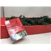 Image 1 : 9ft LED Pre-Lit Garland- Indoor/Outdoor