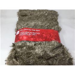 60in Faux Fur Tree Skirt