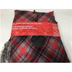 60in Tartan Tree Skirt