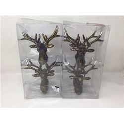 2 x 4 Piece Shatter-Resistant Ornaments