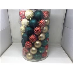 75 Piece Shatter Resistant Ornaments