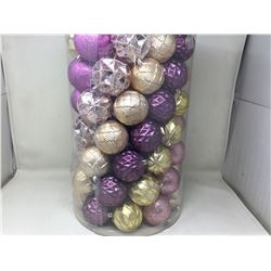 75 Piece Shatter Resistant Ornaments