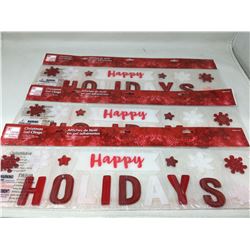 Christmas Gel Clings